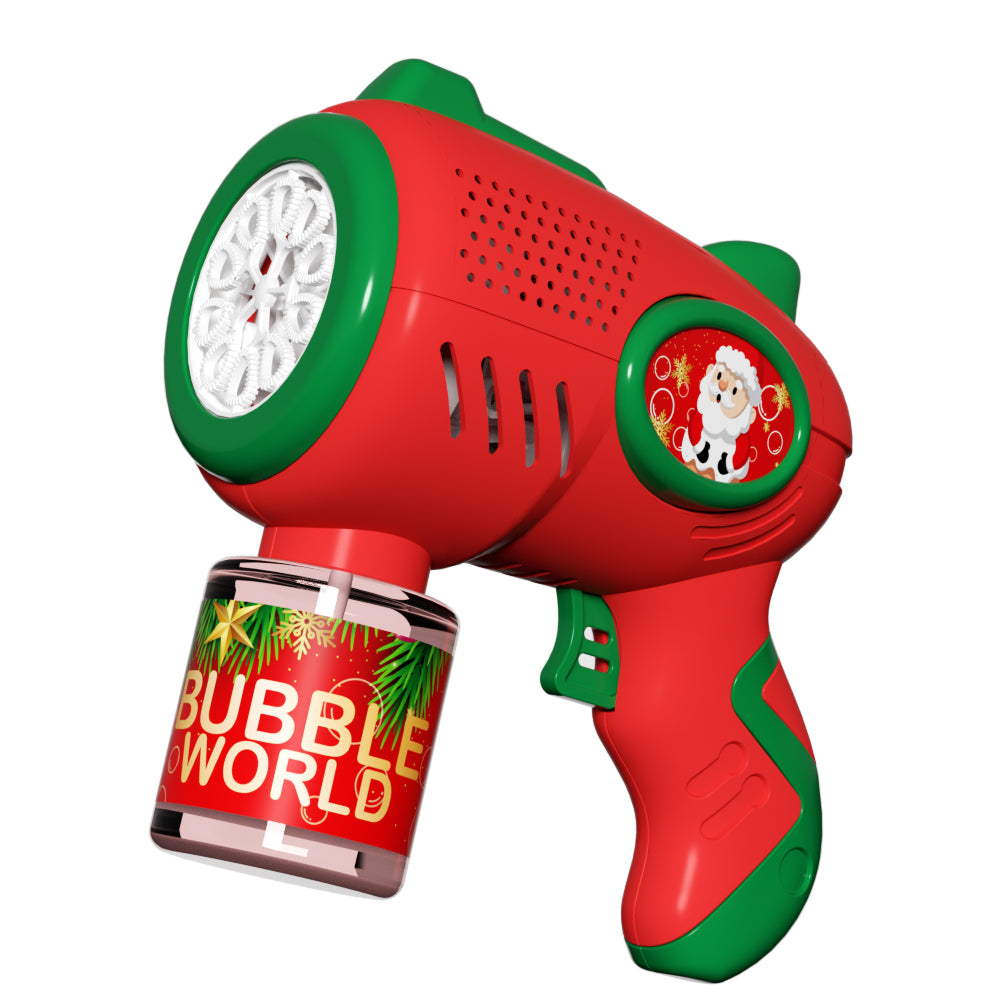 Christmas Bubble Gun