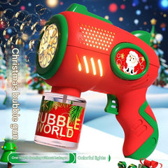 Christmas Bubble Gun