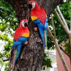 Resin Parrot Statue