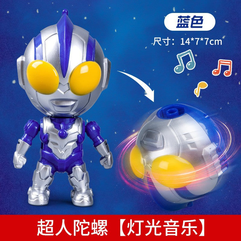 Ultraman spinning top toys