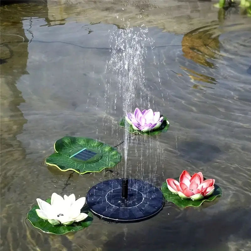 Solar Color Fountain