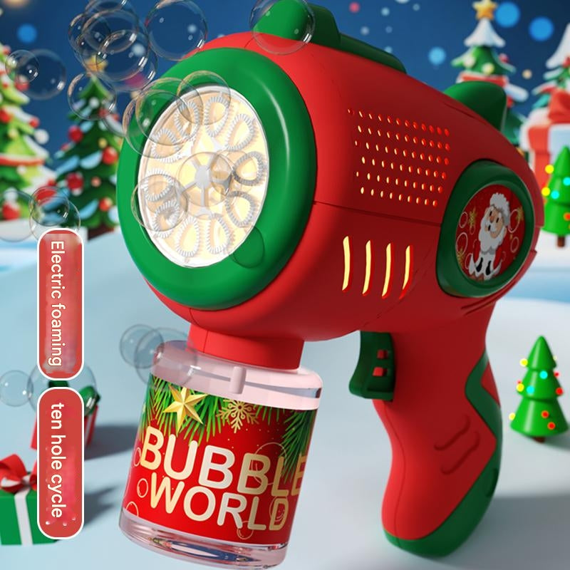 Christmas Bubble Gun