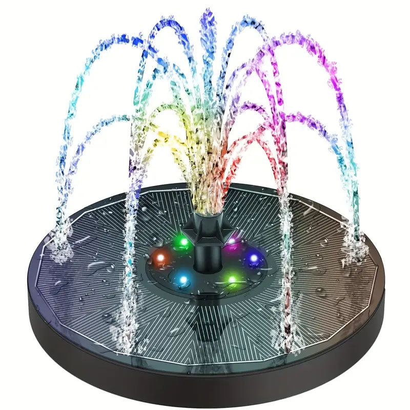 Solar Color Fountain