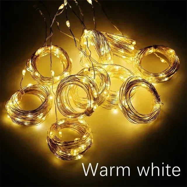 3M LED Curtain String Lights