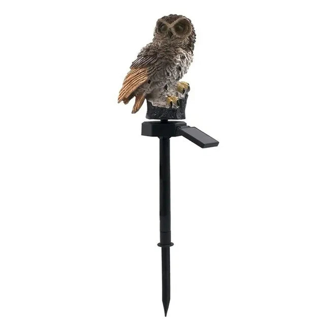 Solar Owl Ground Light