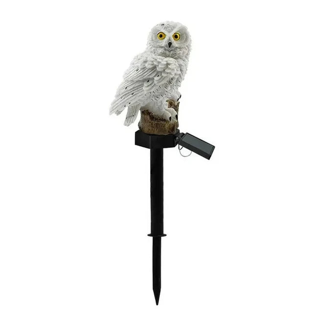 Solar Owl Ground Light