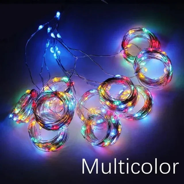 3M LED Curtain String Lights