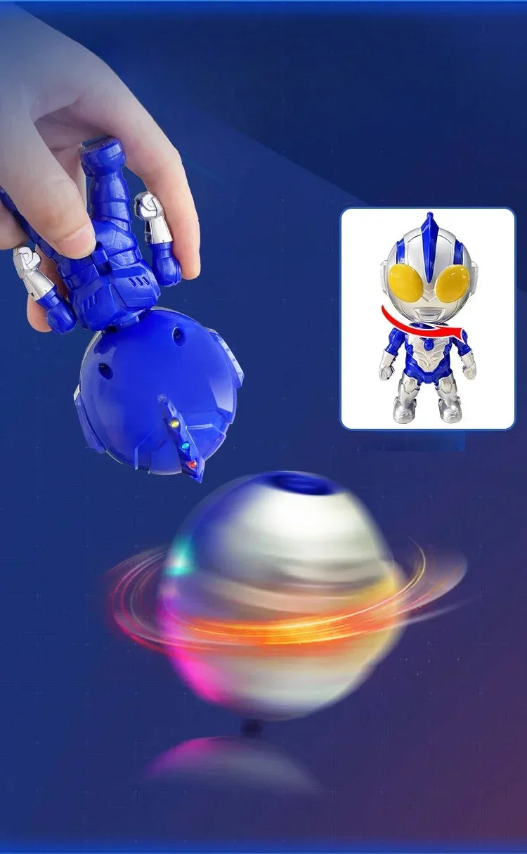 Ultraman spinning top toys